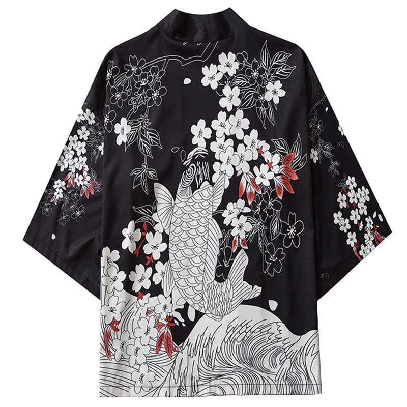 Kimono Cardigan <br/> Haneru koi - 跳ねる鯉