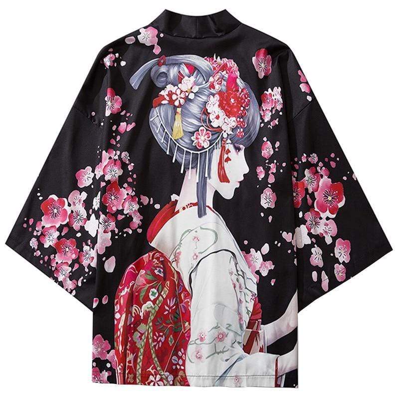 Kimono Cardigan <br/> Hanagasaku - 花が咲く