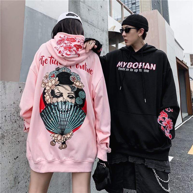 Japanese Hoodie (Embroidered) <br/> Bohan - 母斑