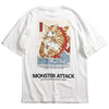 Japanese T-Shirt (Printed) <br/> Kaibutsu - 怪物