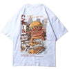 Japanese T-Shirt (Printed) <br/> Hanbāgā - ハンバーガー