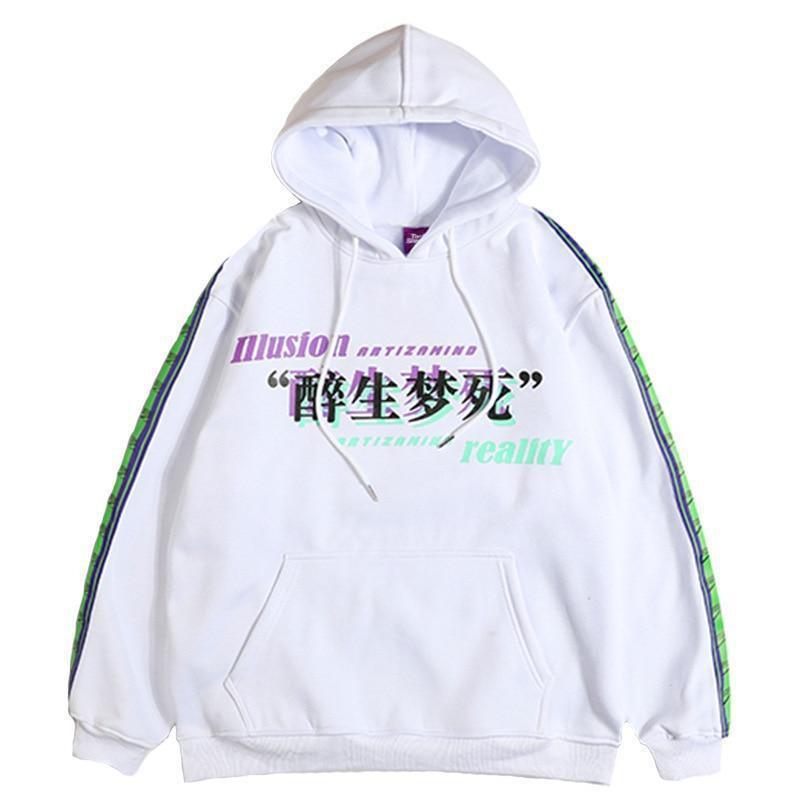 Japanese Hoodie Printed Sakkaku