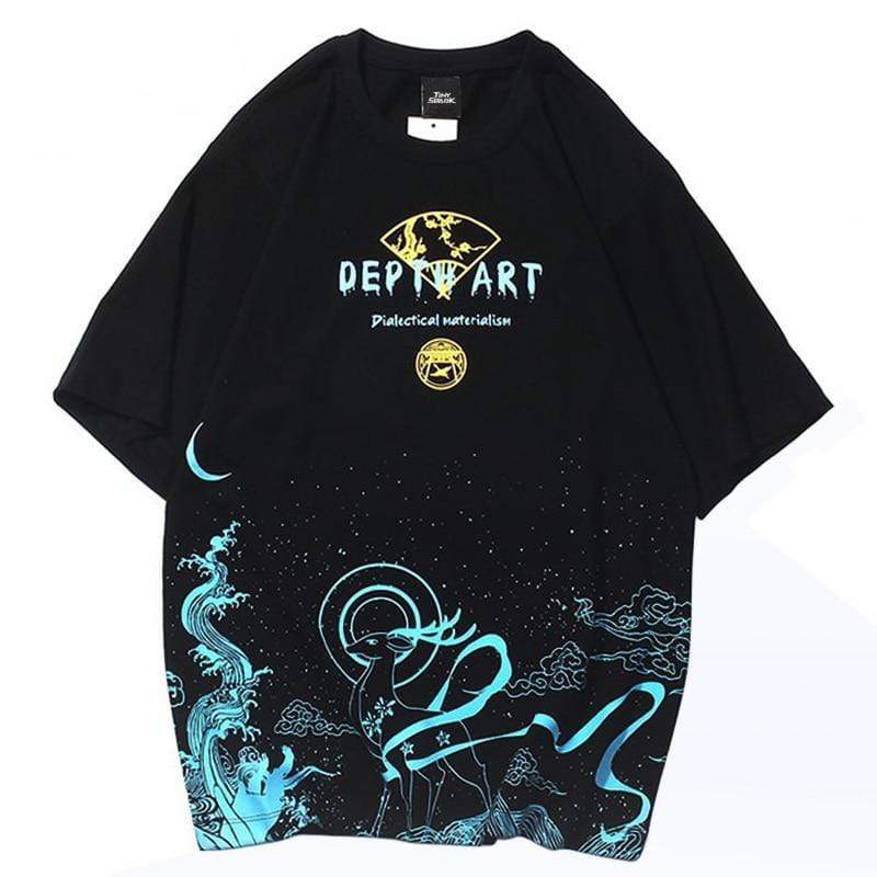 Japanese Art T-Shirt Design | SparkX Harajuku