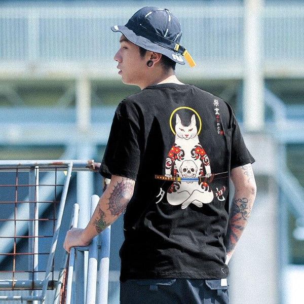 japanese streetwear t shirt