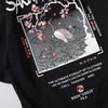 Japanese T-Shirt (Printed) <br/> Sakura Crane - 桜鶴