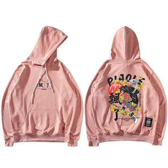2023 Light Pink Hoodie Mens With Cartoon Print Harajuku Unisex Winter  Pullover From Linita, $16.12