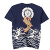 Japanese T-Shirt (Printed) <br/> Umi - 海