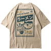 Japanese T-Shirt (Printed) <br/> Menrui - 麺類