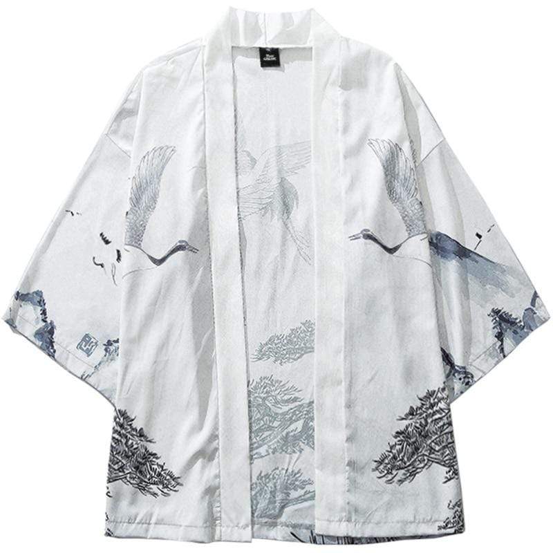 White kimono outlet cardigan